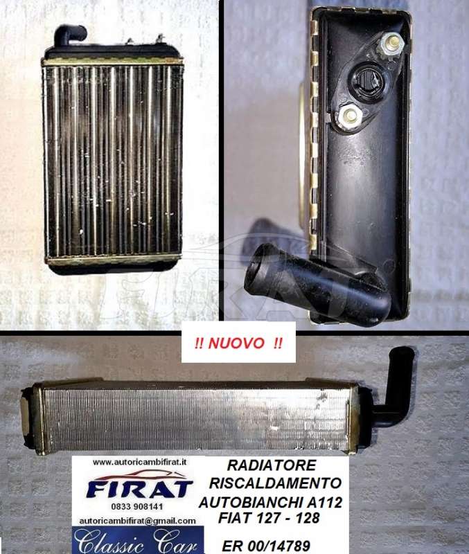 RADIATORE RISCALDAMENTO FIAT 127 - 128 A112